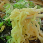 Wasabi No Ie - 麺は味噌ラーメンと共用の縮れ麺