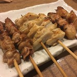 Yakitori Ba Komachi - 3種を2本づつオーダー