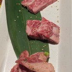 焼肉はせ川 - 黒毛和牛盛合せ