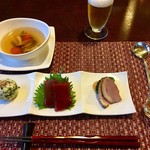 時遊館 - こだわりの前菜d(^_^o)