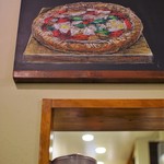 PIZZA OKA - このチョークアートは店主の作品です