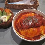 ジャムハウス - ボルガライス ＋ ミニサラダ