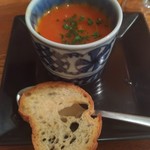 和献洋菜Hi-Bi - お通しのスープ