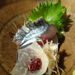 きはるの胡麻鯖や - 泳ぎ鯖刺身