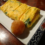 きはるの胡麻鯖や - 朝倉地鶏の卵焼き　ニラ入り