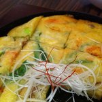 炭火焼肉 羅山 - 海鮮チジミ