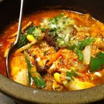 炭火焼肉 羅山 清田本店 - カルビクッパ