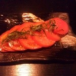 まいど ごっつぁんです のり友 - 塩ダレトマトスライス