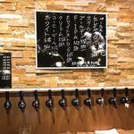 高円寺麦酒工房 - 【2018年03月】メニューと12本のタップが並んでます、魅力的なビールが豊富で迷う迷う(o^^o)