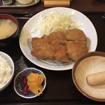 Asuka - ヒレかつ定食￥６５０