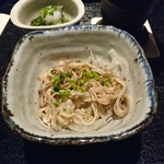 博多もつ鍋 馬肉 九州自慢 - 酢モツ