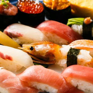 新鮮さが自慢の旨い寿司！お好きなネタを一貫109円(税込)~