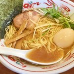 らーめん登楽 ふみや - 地鶏だし醤油味玉770円