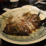 海鮮どんぶり亭 - 真鯛カブト煮定食2