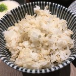 炭焼牛たん東山 - 牛タン定食の麦飯