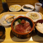 土浦魚市場 - まぐろ食べ放題1