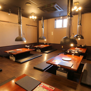 We recommend the relaxing kotatsu seats for various drinking parties ◎