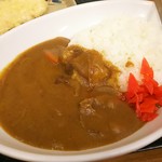 Hanamaru Udon - カレーセット きつねうどん580円 とり天140円 