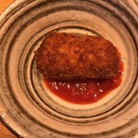 焼鳥 みずき - カニクリームコロッケ
                  チーズ多め