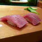 天寿し 京町店 - １品目　マグロ　２貫