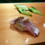 天寿し - １１品目　アジ