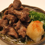 六角ラーメン梅之や - お酒によく合う一品です