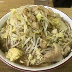 ラーメン二郎 - ラーメン 「ニンニクアブラカラメ」(700円) 2018/04