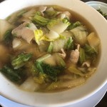 横浜家系ラーメン極家 - 白菜ラーメン 720円