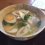 博多水たき さ和鳥 - 玉子鳥そば800円(税込)