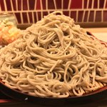 味奈登庵 - #食べログ的に撮るとこうなる。  
      大盛りはさすがのボリューム。