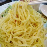 四川担担麺 阿吽 - 三河屋製麺の平打ち太麺！
