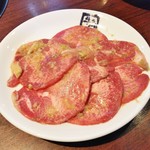 Gyuu kaku - 上タン塩790円。