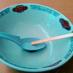 オーモリラーメン - ﾌｷﾌｷｯ(￣ーΑ￣)ごちそうさま