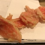 縁起のえびちゃん - 紅生姜天ぷら