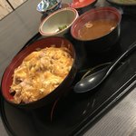 河良 - 名古屋コーチン親子丼 ８８０円税別