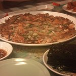 韓国料理とよもぎ蒸しの店 スック - 海鮮チヂミ