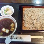 かみしろや - 鴨ざるそば 1,040円