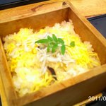 お料理　京柳 - 香の物・お味噌汁・せいろ蒸しのご飯