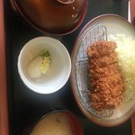 Tonkatsu Ise - ランチヒレ肉定食！人気です！みんなそれでした。