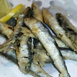 甲東軒 - 小イワシの唐揚げ