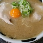 佐賀ラーメン いちげん。 - たまご入りラーメン650円