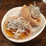 創作麺工房 鳴龍 - おつまみ味玉