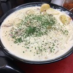 極楽うどん TKU - 白いカレーうどん（￥982）