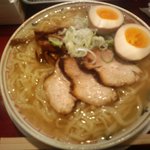 田中そば店 - 中華そば￥６５０＋味玉￥１００