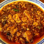 中国菜 オイル - 四川麻婆豆腐のアップ♪