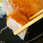 とんかつあさくら - 断面