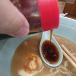 横浜ラーメン 武蔵家  - 今回も醤油で味変