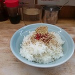 横浜ラーメン 武蔵家  - いつものカスタマイズ