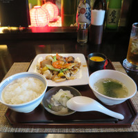 杏仁坊 二子玉川店 - 八宝菜　杏仁豆腐付き