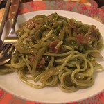 ウイング - 料理写真:宴会の麺類(ジェノベーゼ)